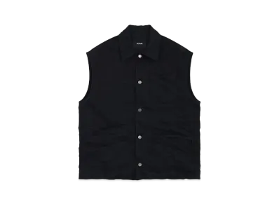 WE11DONE 3-Pockets Denim Vest "Black"