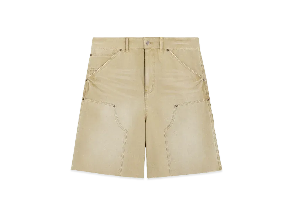 WE11DONE Bermuda Carpenter Pants "Beige"