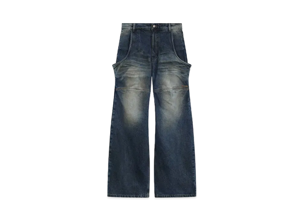 WE11DONE Wire Denim Pants "Navy"