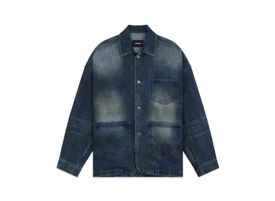 WE11DONE Oversized Denim Jacket "Blue"