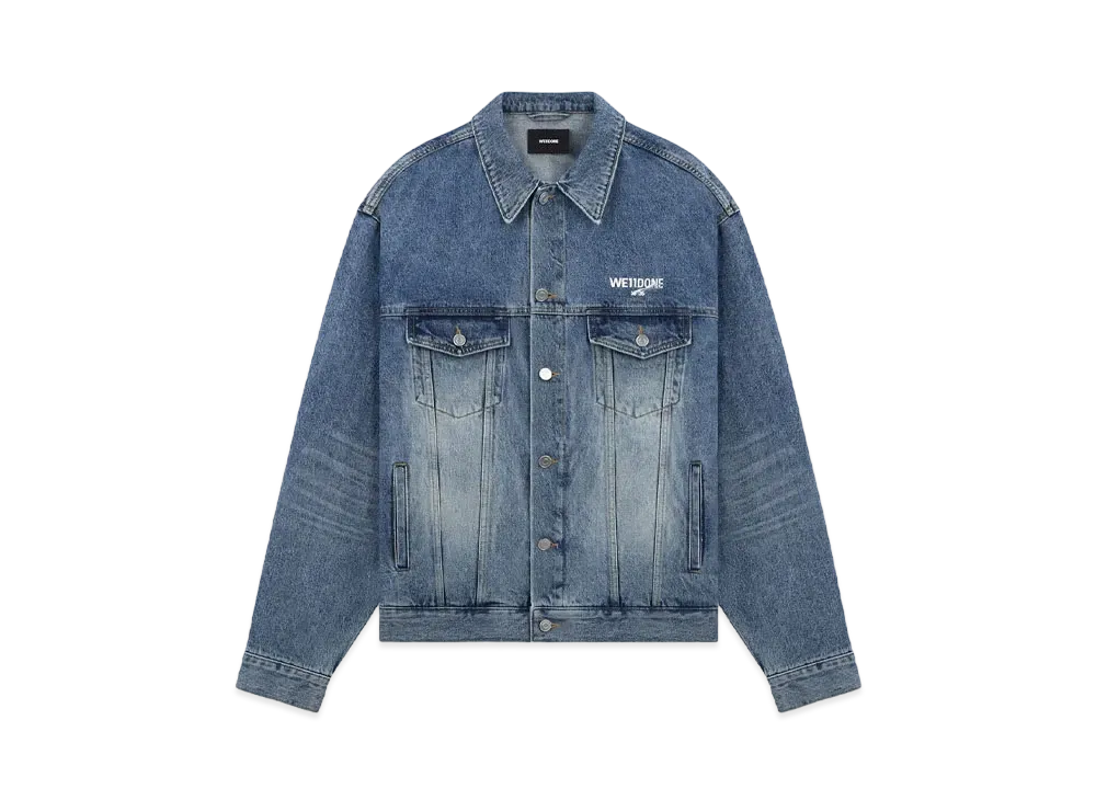 WE11DONE 1506 Trucker Jacket "Blue"