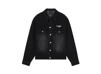 WE11DONE 1506 Trucker Jacket "Black"