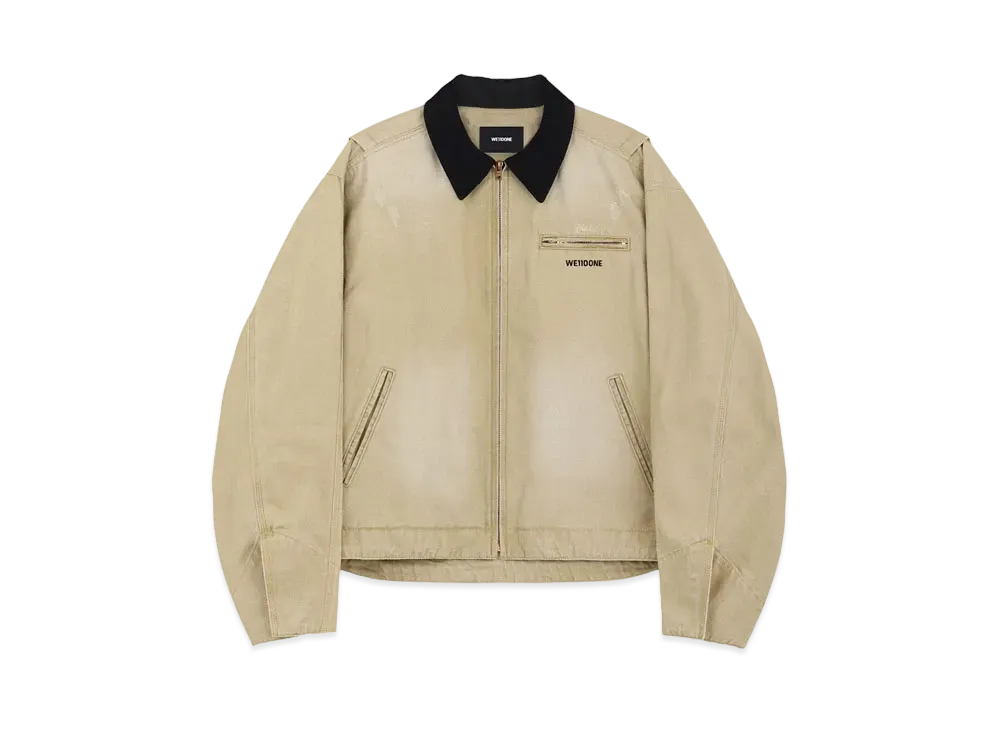 WE11DONE Oxford Jacket "Beige"