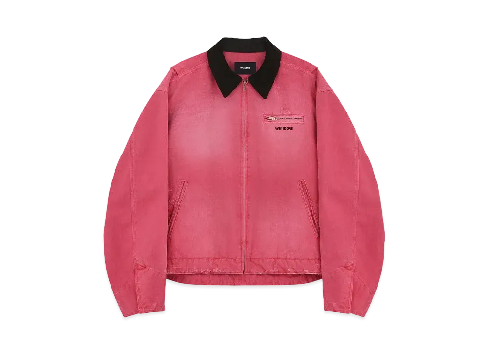 WE11DONE Oxford Jacket "Pink"