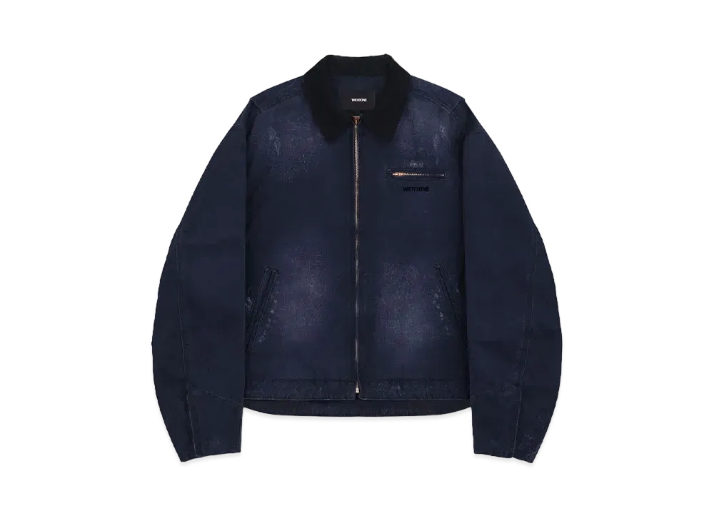 WE11DONE Oxford Jacket "Navy"
