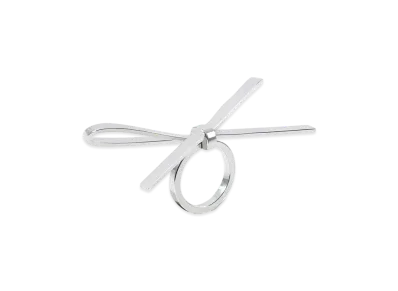 WE11DONE Bow Ring "Silver"