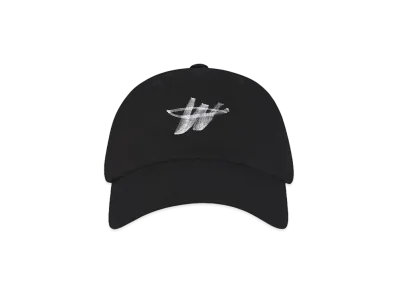 WE11DONE WD One Logo Cap "Black"
