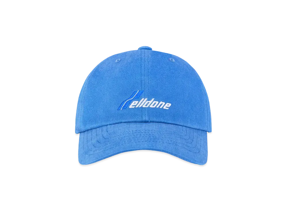 WE11DONE WD Logo Cap "Blue"