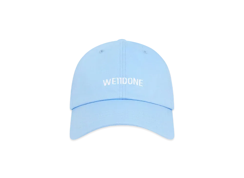 WE11DONE Basic Small Logo Cap "Sky"