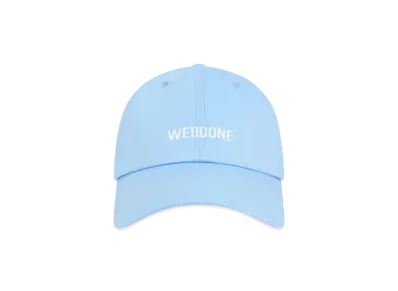 WE11DONE Basic Small Logo Cap "Sky"