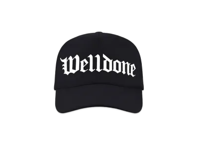 WE11DONE Gothic Logo Baseball Cap "Black"