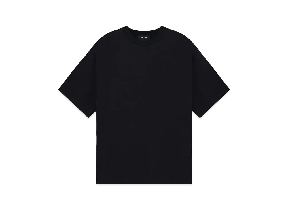 WE11DONE Triple Layered T-shirt "Black"