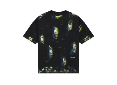 WE11DONE Painted T-shirt "Black"