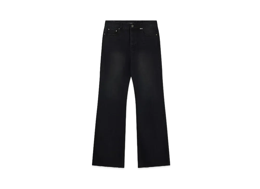 WE11DONE Bootcut Denim Pants "Black"