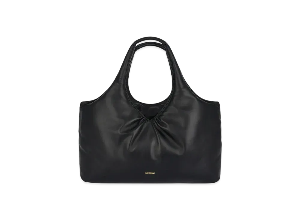WE11DONE Padded Shopper Bag "Black"