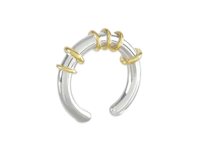 WE11DONE Hoop Ring "Silver"