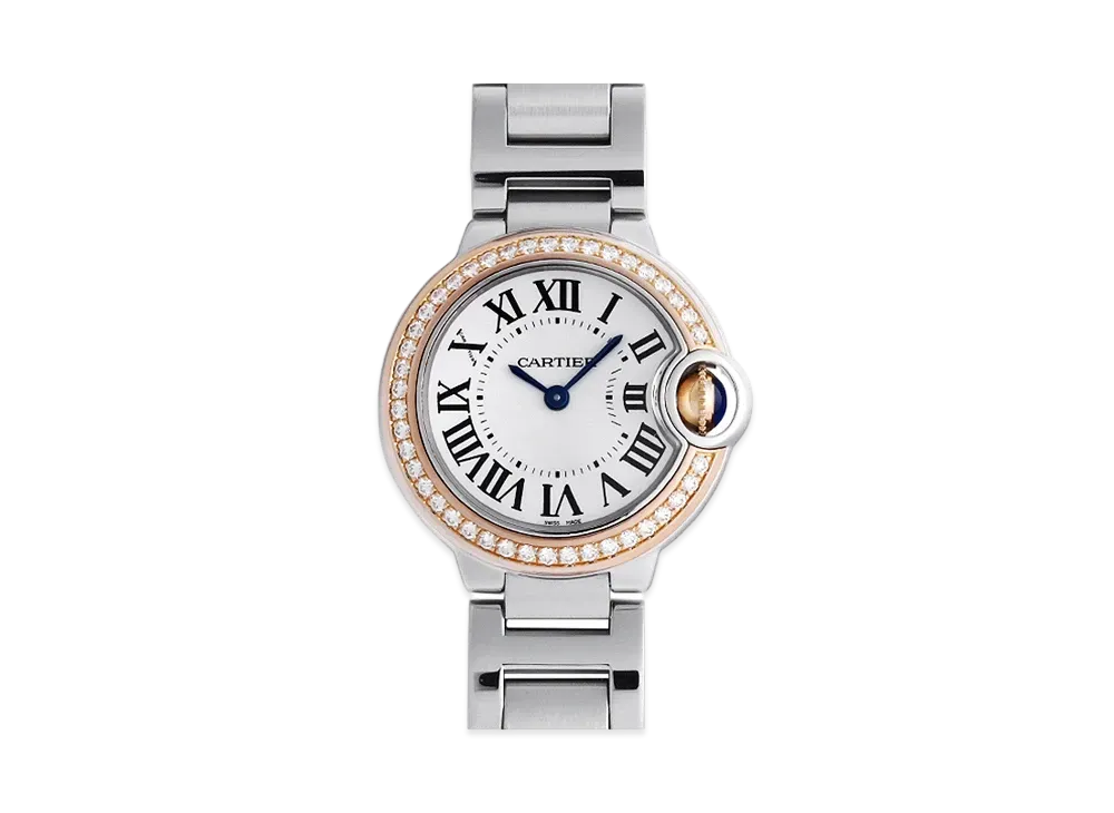 Cartier Ballon Bleu 28mm "Silver" WE902079