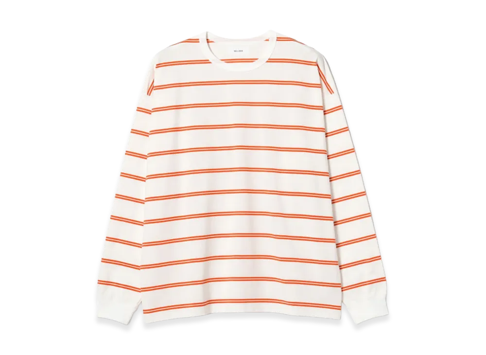 WELLDER Stripe Long Sleeve "Orange"