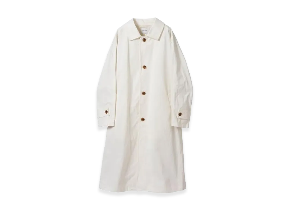 WELLDER Dolman Sleeve Balmachan Coat "Off White"