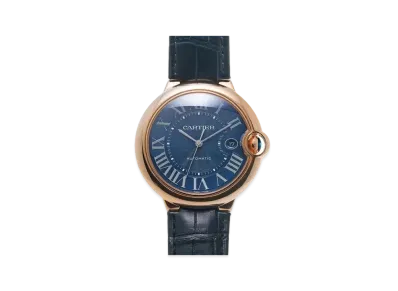 Cartier Ballon Bleu de Cartier Watch "Pink Gold/Blue" WGBB0036