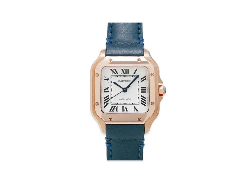 Cartier Santos de Cartier MM "Silver" WGSA0012
