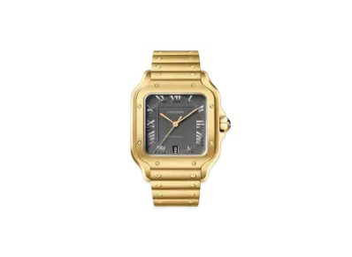 Cartier Santos de Cartier Watch Large Model Japan Exclusive "Yellow Gold" WGSA0101