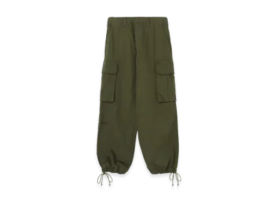 WILDSIDE YOHJI YAMAMOTO Katsuragi Cotton Cargo Pants "Khaki"