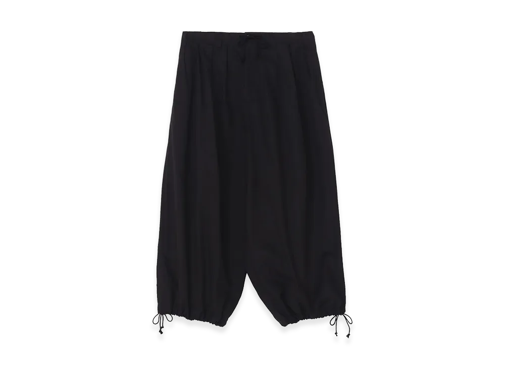 WILDSIDE YOHJI YAMAMOTO Katsuragi Cotton Balloon Pants "Black"
