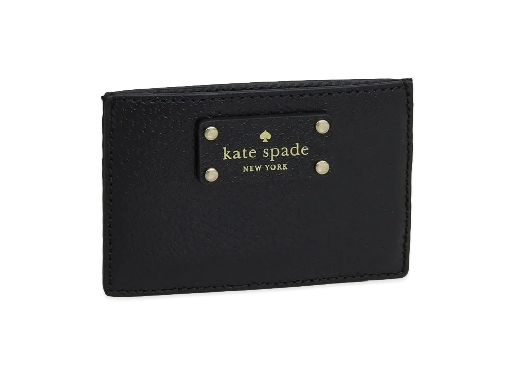 kate spade new york Women's Card Case "Black"