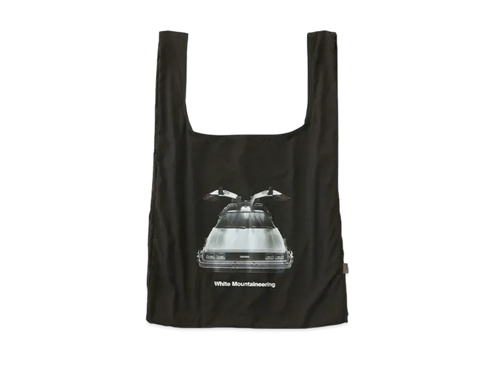 White Mountaineering Delorean Tote Bag "Black" WM2471819
