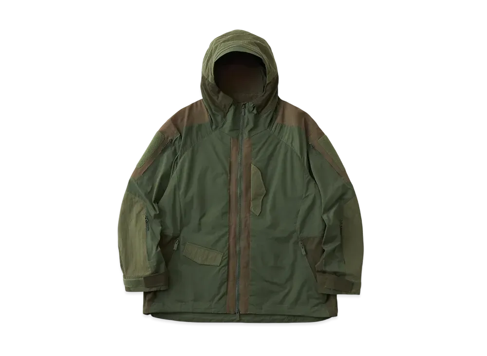 White Mountaineering x NEXUS Seven Hooded Luggage Parka "Khaki" WM2473202