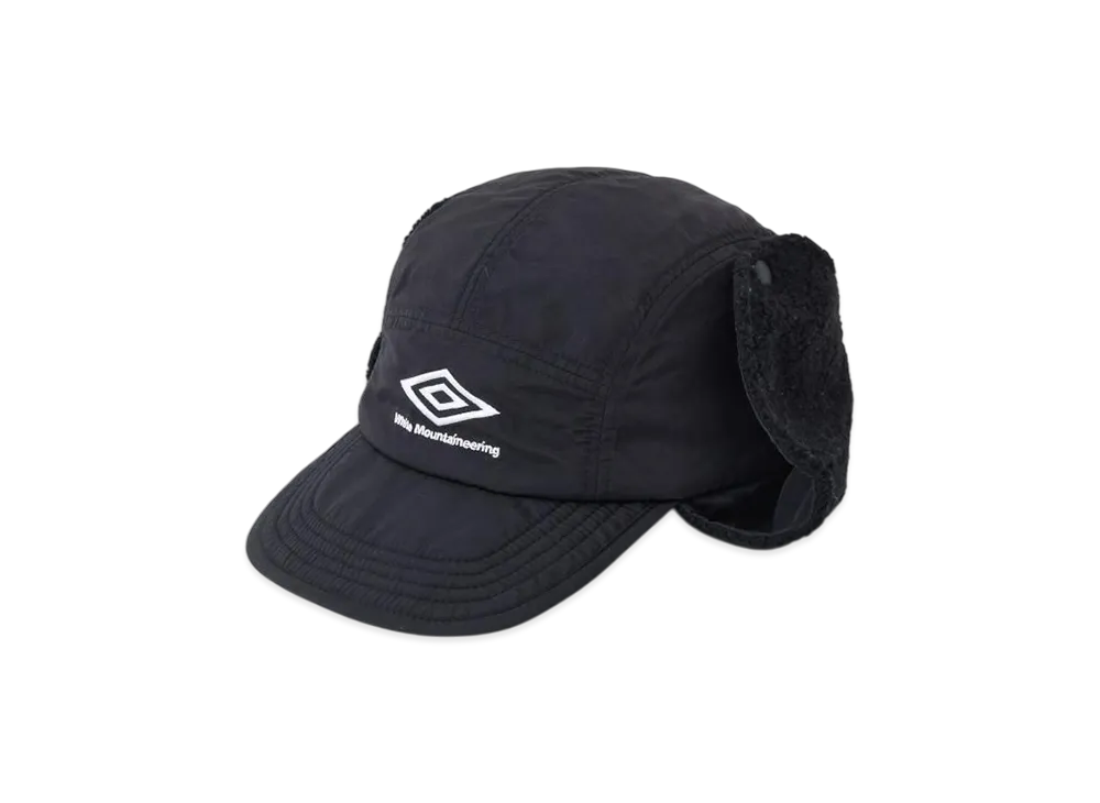 White Mountaineering x Umbro Flight Cap "Black"