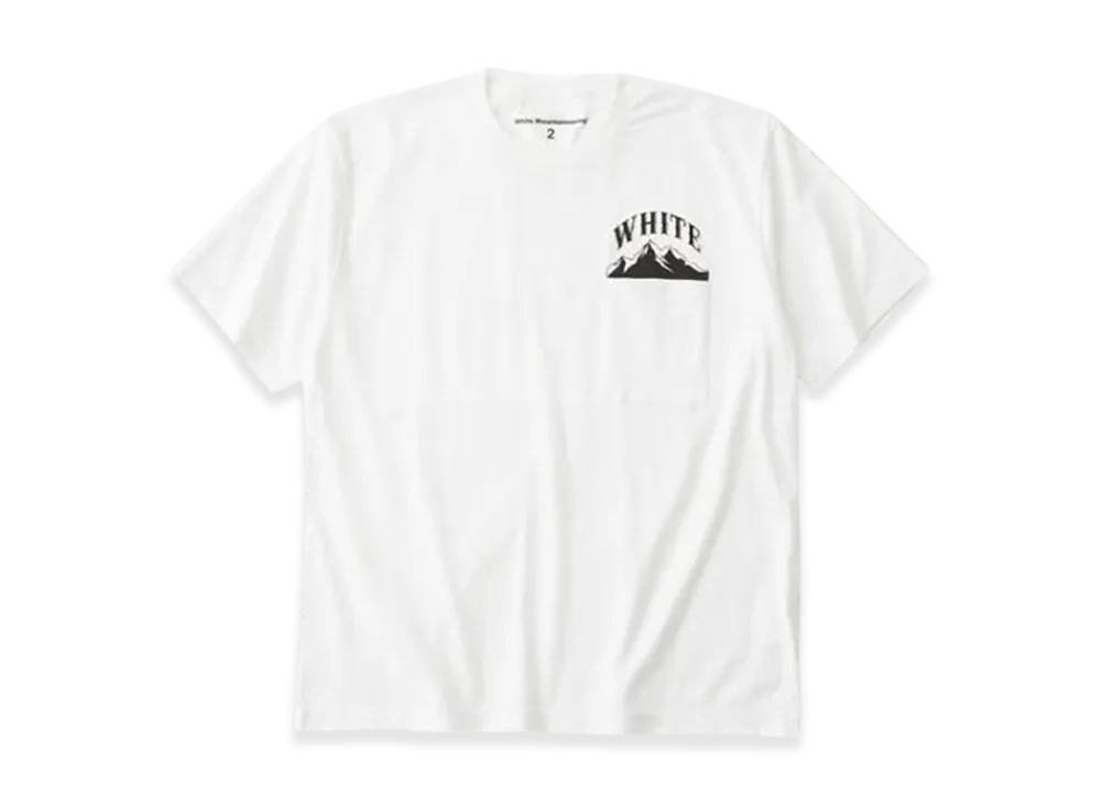 White Mountaineering Mountain Pocket T-Shirt "White"