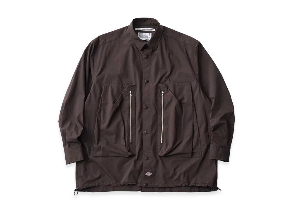 White Mountaineering x Dickies Vintage Nylon Work Shirt "Brown"