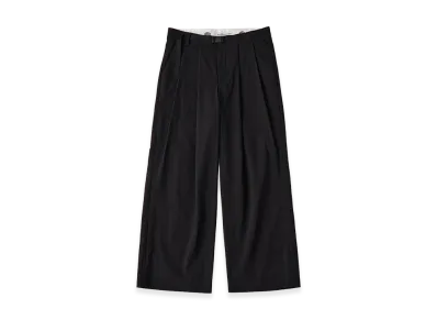 White Mountaineering x Dickies 2 Tuck Pants "Black"