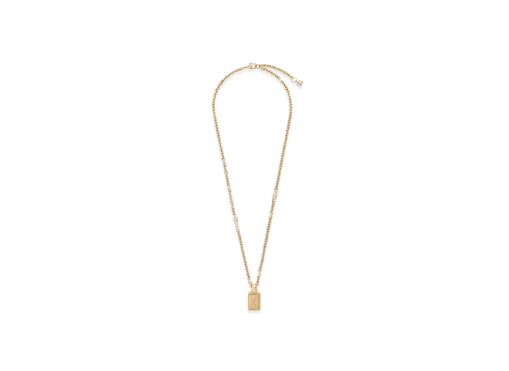 DOLCE&GABBANA Necklace With Dolce&Gabbana Logo Plate "Gold"
