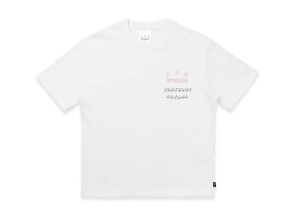 WORKSOUT x IAB STUDIO Aoyama Exclusive Tee "White"