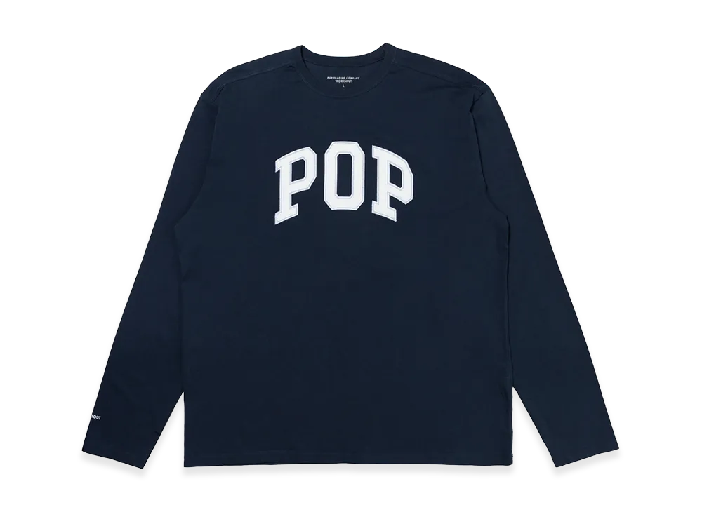 WORKSOUT x POP TRADING COMPANY Aoyama Exclusive L/S Tee "Black"