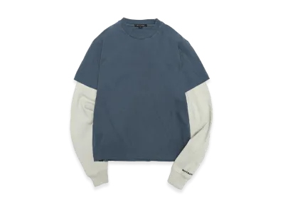 WORKSOUT x Beach Brains Aoyama Exclusive L/S Tee "Blue"