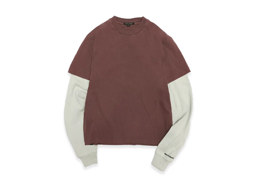 WORKSOUT x Beach Brains Aoyama Exclusive L/S Tee "Red"