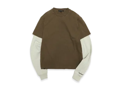 WORKSOUT x Beach Brains Aoyama Exclusive L/S Tee "Brown"