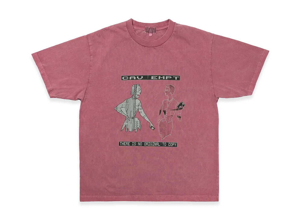 WORKSOUT x C.E Aoyama Exclusive Tee "Washed Red"