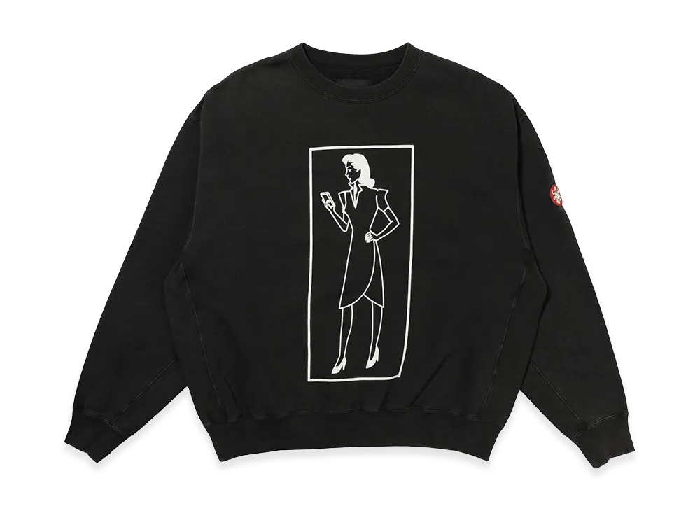 WORKSOUT x C.E Aoyama Exclusive Crewneck Sweat "Black"