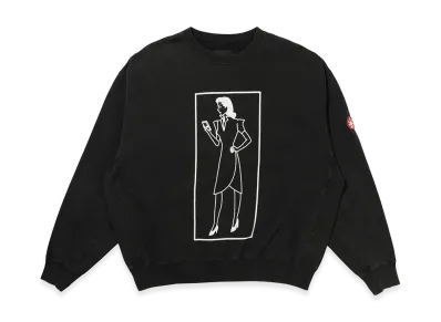 WORKSOUT x C.E Aoyama Exclusive Crewneck Sweat "Black"