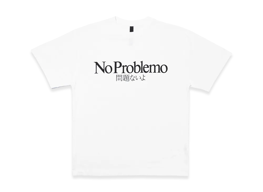 WORKSOUT x No Problemo Aoyama Exclusive Tee "White"