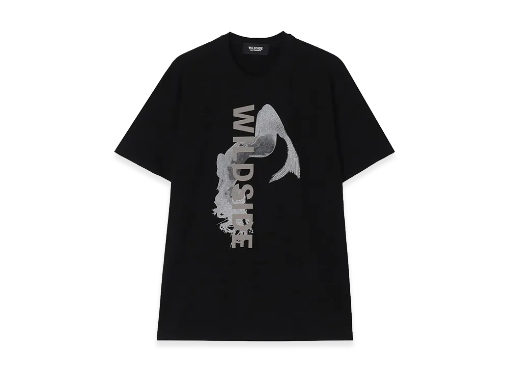 WILDSIDE YOHJI YAMAMOTO Mermaid S/S T-shirt "Black"