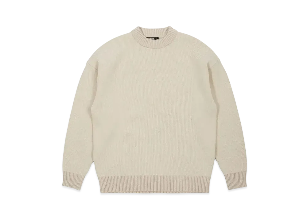 WASTED PARIS Kingdom Curve Sweater "Sand"