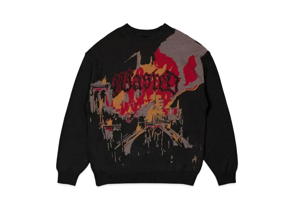 WASTED PARIS Sweater Bells "Black"