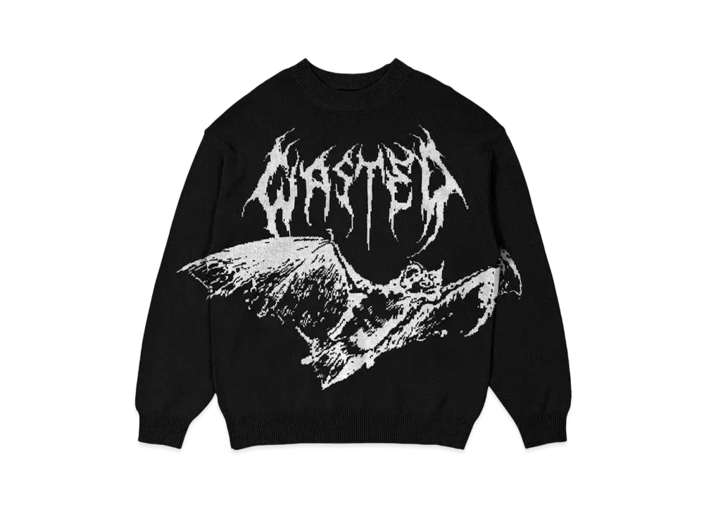 WASTED PARIS Sweater Bela "Black"