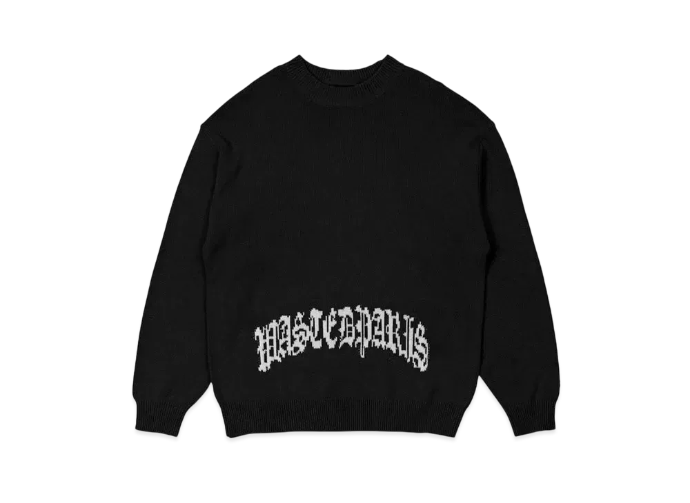 WASTED PARIS Sweater Kingdom "Black"